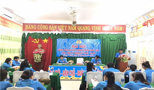 Đại Hội CĐCS trường THPT Thoại Ngọc Hầu nhiệm kỳ 2023-2028